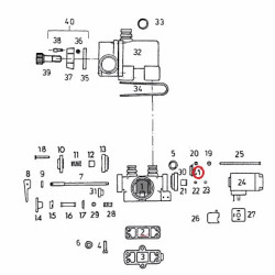 Membrana magnetyczna RG00047229 Kverneland / Rau 9000047229007
