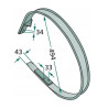 Osłona podbieracza Welger 494mm AP 41, 45, 61, 71