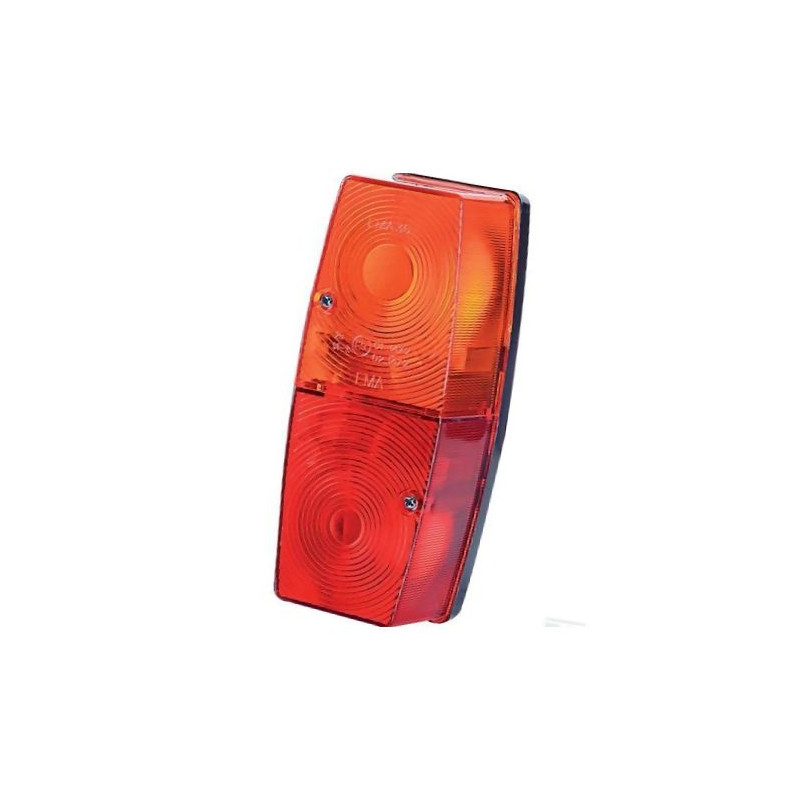 Lampa zespolona, tył