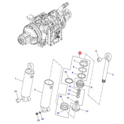 Fendt G001990011310 Zestaw uszczelek do zew. siłownika Ø 100 mm4059139051373