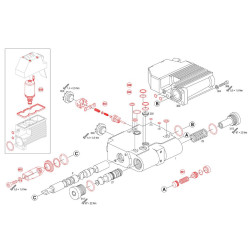 SB23 0521610550 Rozdzielacz SB23-EHS, Case 84242996