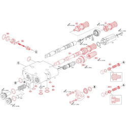 SB23 R917004090 Rozdzielacz SB23-M, Case 87546169