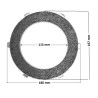 Tarczka cierna fi115x181x3,5 mm pasuje do Fendt