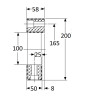 Element gumowy sprzęgła LF30 60SH