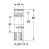 Element gumowy sprzęgła LF2 60SH