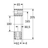Element gumowy sprzęgła (4) LF80 60SH