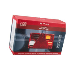 Lampa zespolona tylna LED, 395, prawa