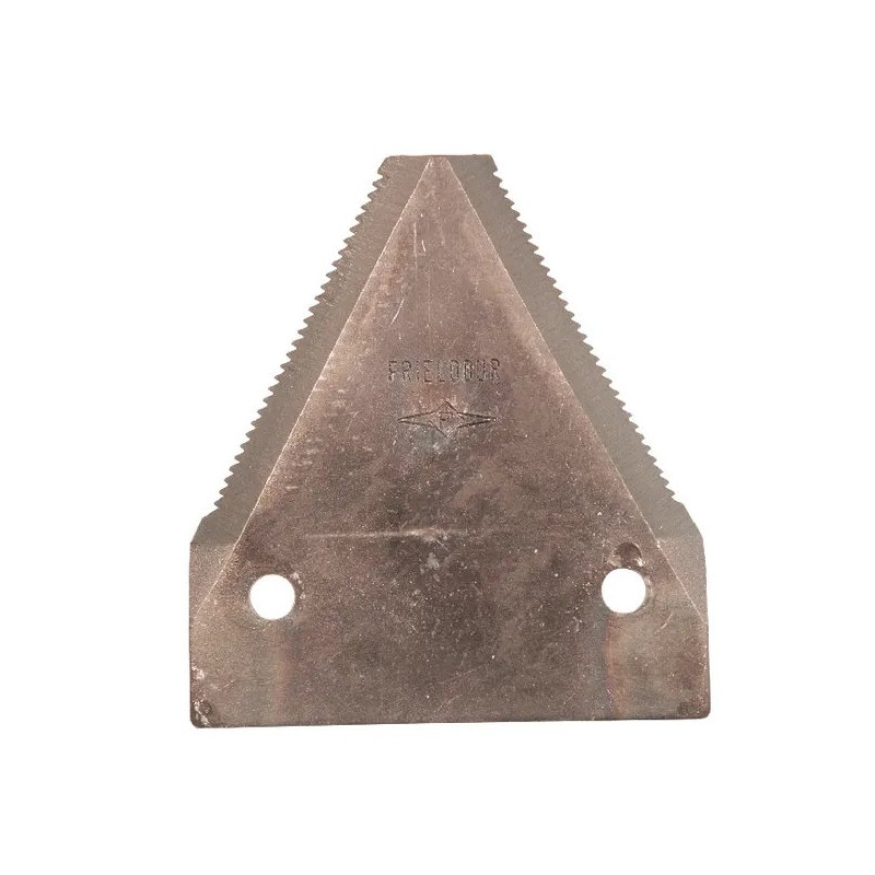 Nożyk kosy 2,7 mm, szer.76/51,5 dł.84mm -nit 6,5 dolnoryflowany drobny ząb