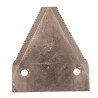 Nożyk kosy 2,7 mm, szer.76/51,5 dł.84mm -nit 6,5 dolnoryflowany drobny ząb