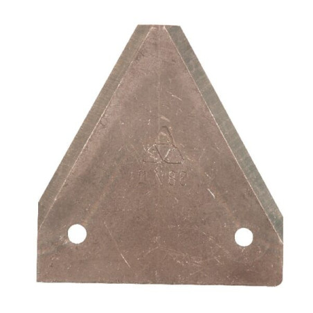 Nożyk kosy 2,0mm, szer.76/51 dł.80mm -nit5,5/ gładki, 2 mm