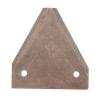 Nożyk kosy 2,0mm, szer.76/51 dł.80mm -nit5,5/ gładki, 2 mm