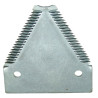 Nożyk kosy 2,7mm, szer.76/52,0 dł.82mm -nit 6,3/19 górnoryflowany gruby ząb