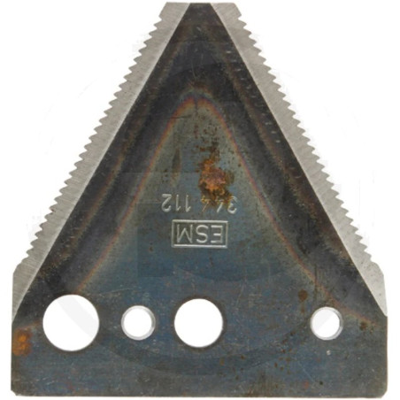 Nożyk kosy ESM 2,0mm, szer.76/51,5 dł.80mm -nit 5,5/ -25szt.