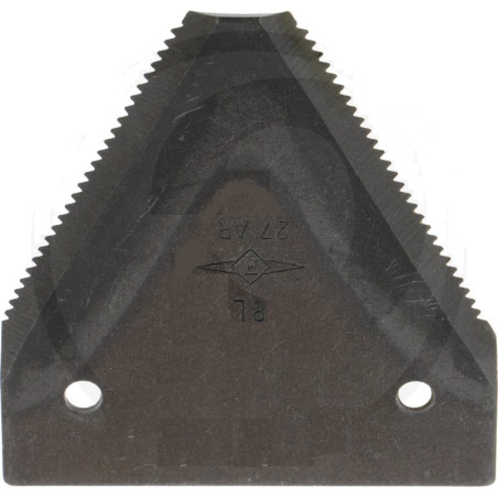 Nożyk kosy 2,0mm, szer.76/ dł.81mm -nit 5,5/ -25szt.