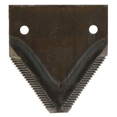Nożyk kosy 2,7mm, szer.76/52,0 dł.82mm -nit 5,4/19 górnoryflowany gruby ząb-25szt.