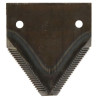 Nożyk kosy 2,7mm, szer.76/52,0 dł.82mm -nit 5,4/19 górnoryflowany gruby ząb-25szt.