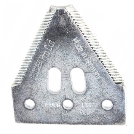 Nożyk kosy 2,7mm, szer.76/51,5 dł.81mm -nit 6,5/15