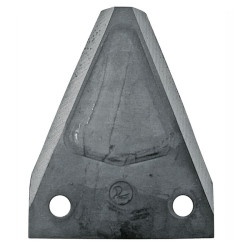 Nożyk kosy 2,7mm, szer.58/38 dł.76mm -nit 6,4/11 -25szt.