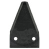 Nożyk kosy 2,5mm, szer.50,5/31 dł.80mm -nit 5,5/ -25szt.