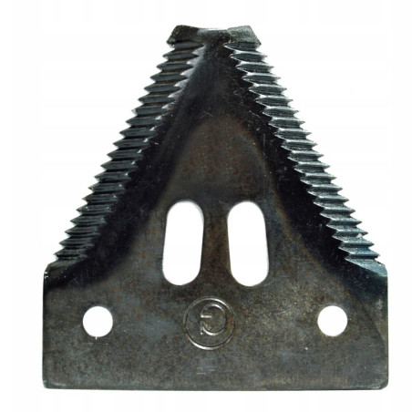 Nożyk kosy 3,0mm, szer.76/51,5 dł.80mm -nit 6,5/15 -25szt.