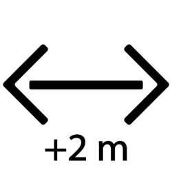 Listwa tnąca górna 3.75 m 54-żyletek Bidux
