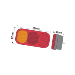Tylna lampa zespolona