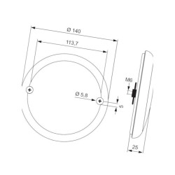 Lampa tylna LED 2SB357026011 Hella 4082300553628