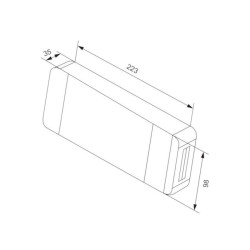Tylne światło LED 2VB357020001 Hella 4082300553468