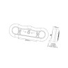 Lampa tylna, LED L14206L12V Britax L14206L12V