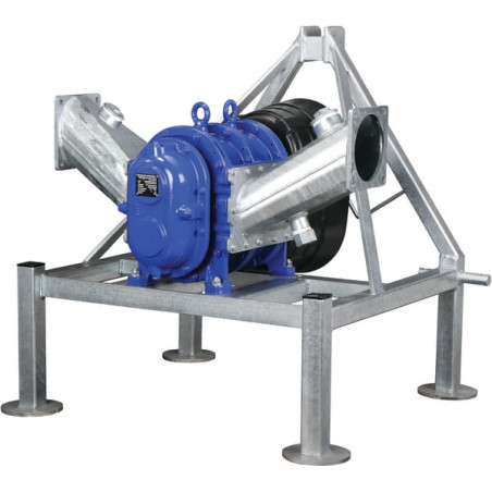Pompa płatów obrotowa R116-300S + rama