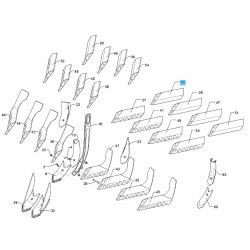 Redlica skrzydełkowa KF40 LI 33710003 Lemken 33710003