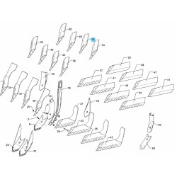 Redlica skrzydełkowa KF44lewy 3374530 Lemken 3374530
