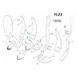 Stopa redlicy 10S/FL oryg. 4679106 Lemken 5140-4679106