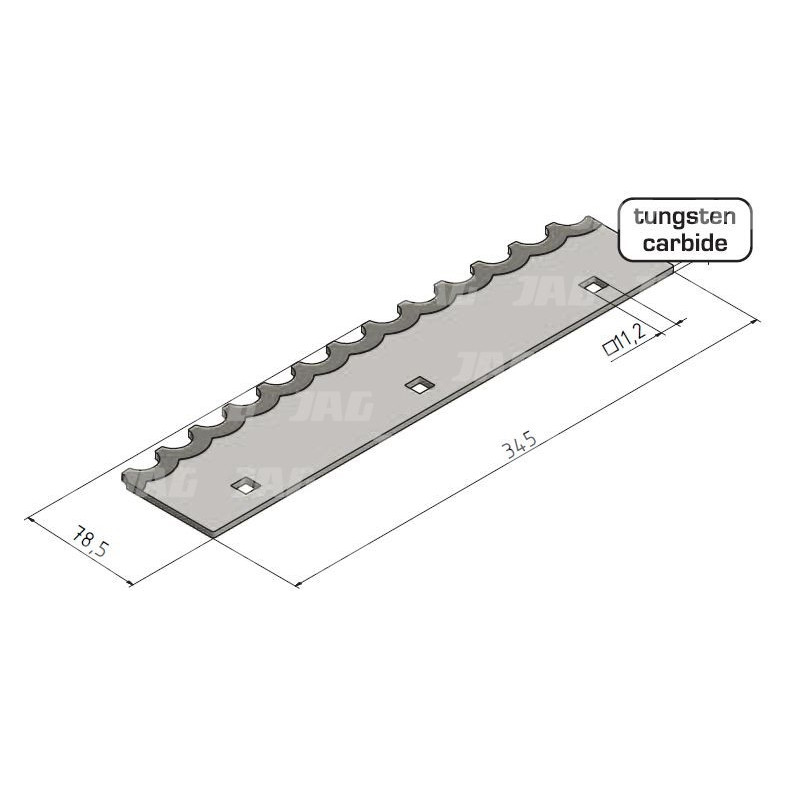 Komplet nakładek 4L+4P 