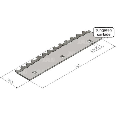 Komplet nakładek 4L+4P 