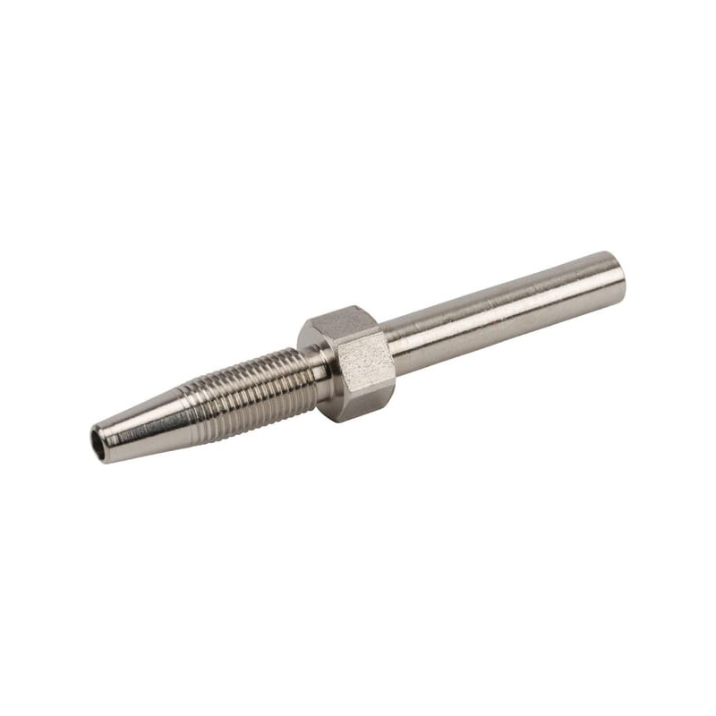 Końcówka gwintowana DN04 6 mm ze stali nierdzewnej Kramp