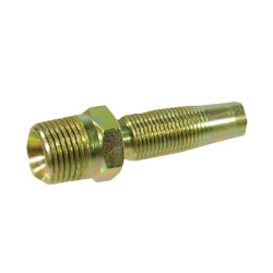 Końcówka gwintowana DN08 RNT gwint zewnętrzny 1/4" BSPT stożek wewnętrzny 60°