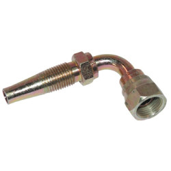 Końcówka gwintowana DN10 F 90° nakrętka 3/8" BSP stożek zewnętrzny 60°