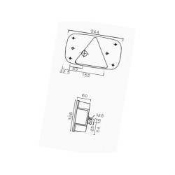 Lampa zespolona, tylna 248000007 Aspöck 8719607064170