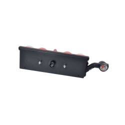 Lampa tylna, lewa 256011527 Aspöck 256011527
