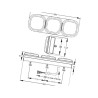 Lampa tylna L1301LB Britax 8719607070478