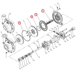 Zestaw naprawczy pompy 3430-0948