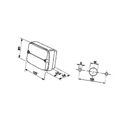 Lampa zespolona, tylna 02394000 Cobo 8716106176632