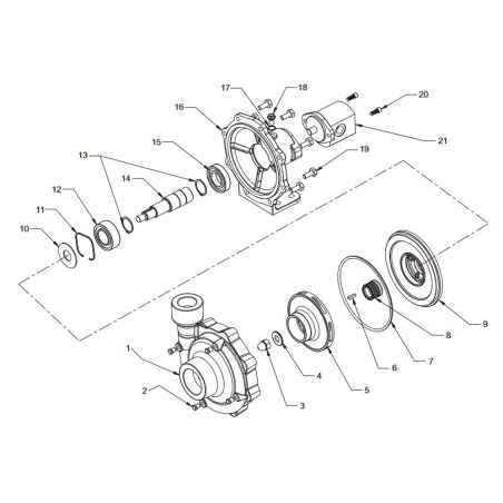 Hypro 2500-0046 Silnik hydrauliczny(GM12) (21)