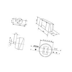 Lampa zespolona, tylna, prawa 02257000 Cobo 8716106719181