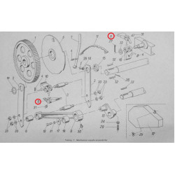 2218040010 Zapadka koła zapadkowego wewnętrzna, pasuje do Tendem System.Object[] 5906031200660