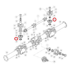 Koło przekładni adaptera Tytan Z-20