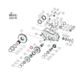 Koło zębate Z50 Berma RT4002V