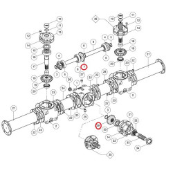 Koło Z16 , SRT8/1800 - 540/350 - 10°
