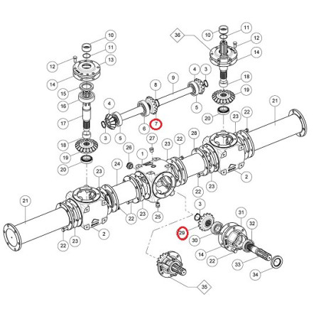 Koło Z16 , SRT8/1800 - 540/350 - 10°